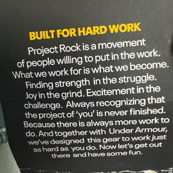 Under Armour Project Rock Ankle Leggings - Picture 9 of 14